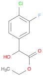 ethyl 2-(4-chloro-3-fluorophenyl)-2-hydroxyacetate