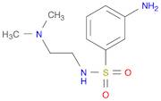 3-Amino-N-[2-(dimethylamino)ethyl]benzene-1-sulfonamide