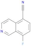 8-fluoroisoquinoline-5-carbonitrile