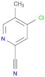 4-Chloro-5-methylpicolinonitrile