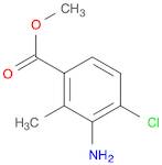 Methyl 3-amino-4-chloro-2-methylbenzoate