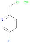 2-(chloromethyl)-5-fluoropyridine hydrochloride