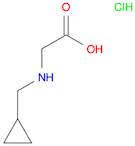 2-[(Cyclopropylmethyl)amino]acetic acid hydrochloride