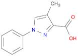 4-Methyl-1-phenyl-1H-pyrazole-3-carboxylic acid