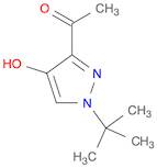 1-(1-tert-butyl-4-hydroxy-1H-pyrazol-3-yl)ethanone