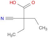 2-Cyano-2-ethylbutanoic acid