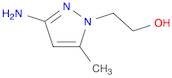 2-(3-Amino-5-methyl-1H-pyrazol-1-yl)ethan-1-ol