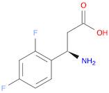 (R)-3-Amino-3-(2,4-difluorophenyl)propanoic acid