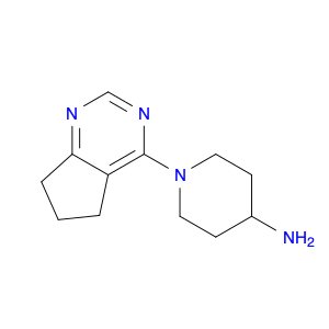 1-(6,7-Dihydro-5h-cyclopenta[d]pyrimidin-4-yl)piperidin-4-amine