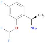 (1R)-1-[2-(difluoromethoxy)-4-fluorophenyl]ethan-1-amine