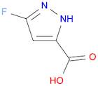 3-fluoro-1H-pyrazole-5-carboxylic acid