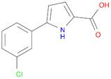 5-(3-chlorophenyl)-1H-pyrrole-2-carboxylic acid