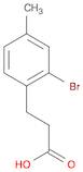 3-(2-Bromo-4-methylphenyl)propanoic acid