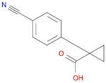 1-(4-cyanophenyl)cyclopropane-1-carboxylic acid