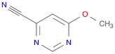 6-methoxypyrimidine-4-carbonitrile