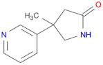 4-Methyl-4-(pyridin-3-yl)pyrrolidin-2-one