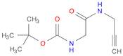 tert-butyl N-{[(prop-2-yn-1-yl)carbamoyl]methyl}carbamate