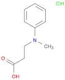 3-[methyl(phenyl)amino]propanoic Acid hydrochloride