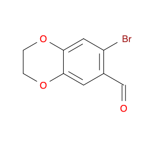 7-bromo-2,3-dihydro-1,4-benzodioxine-6-carbaldehyde