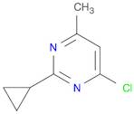 4-chloro-2-cyclopropyl-6-methylpyrimidine