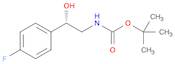 tert-butyl N-[(2S)-2-(4-fluorophenyl)-2-hydroxyethyl]carbamate