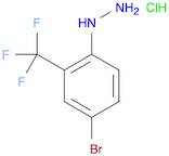 [4-Bromo-2-(trifluoromethyl)phenyl]hydrazine Hydrochloride