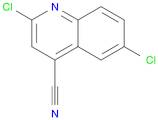 2,6-Dichloroquinoline-4-carbonitrile