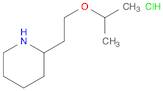 2-(2-Isopropoxyethyl)piperidine hydrochloride