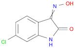 6-chloro-3-(hydroxyimino)-2,3-dihydro-1H-indol-2-one