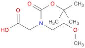 2-{[(tert-butoxy)carbonyl](2-methoxyethyl)amino}acetic acid