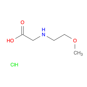 2-[(2-methoxyethyl)amino]acetic acid hydrochloride