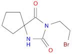 3-(2-Bromoethyl)-1,3-diazaspiro[4.4]nonane-2,4-dione