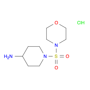 1-(Morpholinosulfonyl)piperidin-4-amine hydrochloride