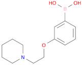 {3-[2-(piperidin-1-yl)ethoxy]phenyl}boronic acid