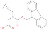 2-[(cyclopropylmethyl)[(9H-fluoren-9-ylmethoxy)carbonyl]amino]acetic acid