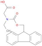 2-{Ethyl[(9H-fluoren-9-ylmethoxy)carbonyl]amino}acetic acid