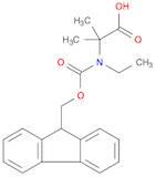 2-{ethyl[(9H-fluoren-9-ylmethoxy)carbonyl]amino}-2-methylpropanoic acid