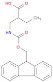 2-({[(9H-fluoren-9-ylmethoxy)carbonyl]amino}methyl)butanoic acid