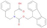 2-{[(9H-fluoren-9-ylmethoxy)carbonyl](2-phenylethyl)amino}acetic acid