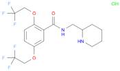 N-(Piperidin-2-ylmethyl)-2,5-bis(2,2,2-trifluoroethoxy)benzamide hydrochloride