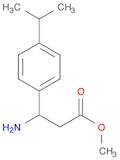 methyl 3-amino-3-[4-(propan-2-yl)phenyl]propanoate