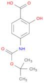 4-([(tert-Butoxy)carbonyl]amino)-2-hydroxybenzoic acid