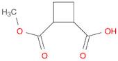 2-(methoxycarbonyl)cyclobutane-1-carboxylic acid, Mixture of isomers