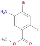 Methyl 5-amino-4-bromo-2-fluorobenzoate