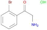 2-amino-1-(2-bromophenyl)ethan-1-one hydrochloride