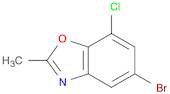 5-Bromo-7-chloro-2-methyl-1,3-benzoxazole