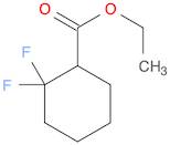 ethyl 2,2-difluorocyclohexane-1-carboxylate