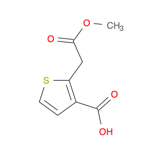 2-(2-Methoxy-2-oxoethyl)thiophene-3-carboxylic acid