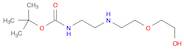 tert-butyl N-(2-{[2-(2-hydroxyethoxy)ethyl]amino}ethyl)carbamate