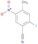 2-Fluoro-4-methyl-5-nitrobenzonitrile